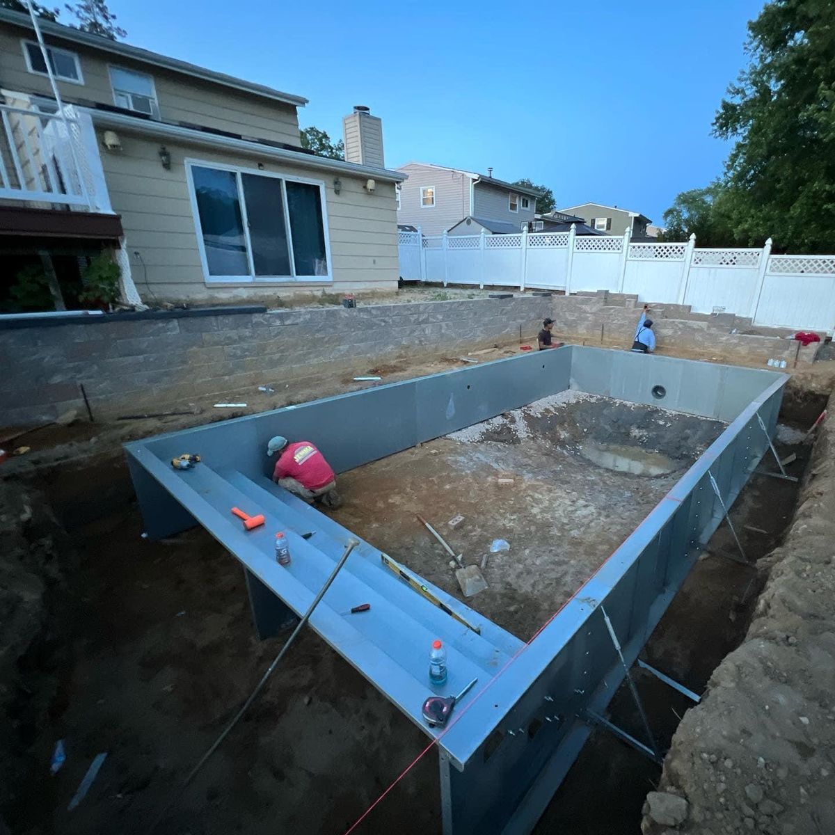 In-ground Pools for Echo Contractors Inc in New York, NY