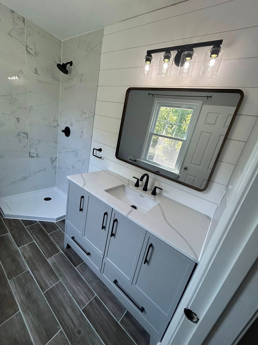 Bathroom Renovation for Jackson & Son Construction in Burlington County, NJ