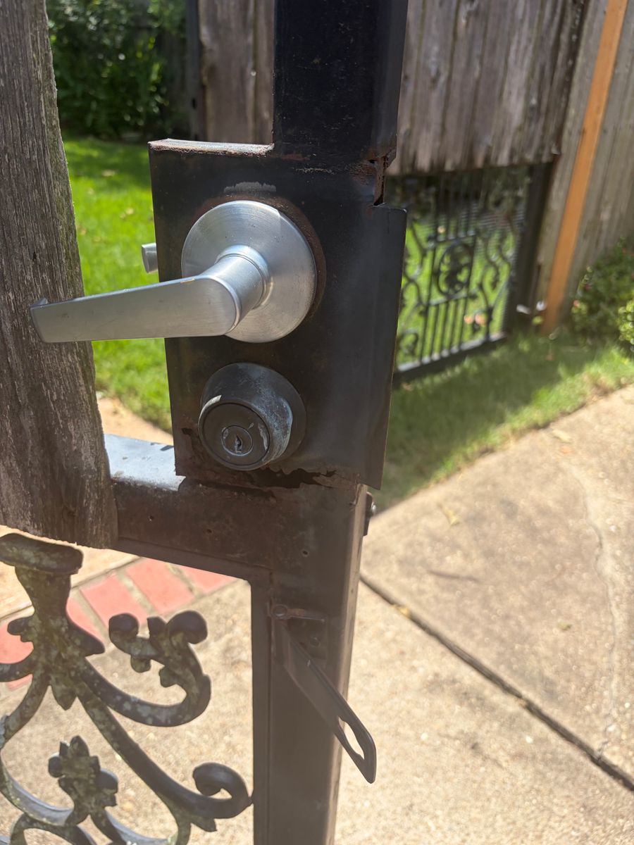 Decorative Handrails for Noah's Arc Welding in Shreveport, LA
