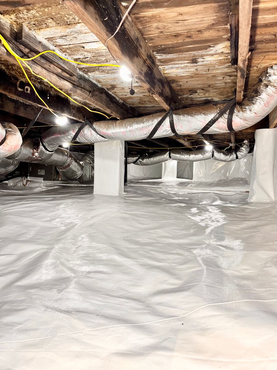 Crawlspace Encapsulation for Cool Hand Home Improvements in Spartanburg, SC