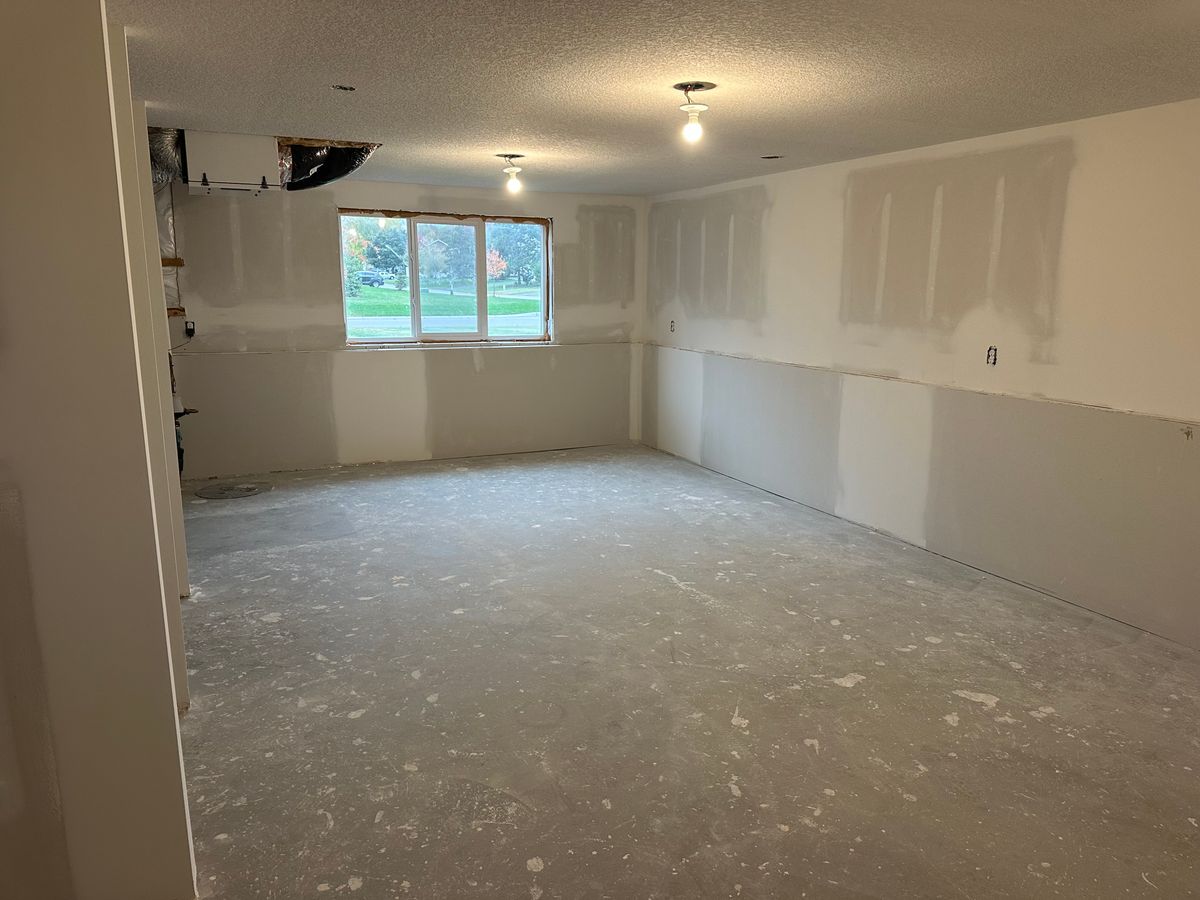 Drywall and Plastering for Drake Mallard Inc. in Brooklyn Park, MN
