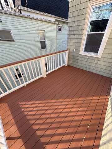 Deck Construction for Belfort Builders in Kingston, MA
