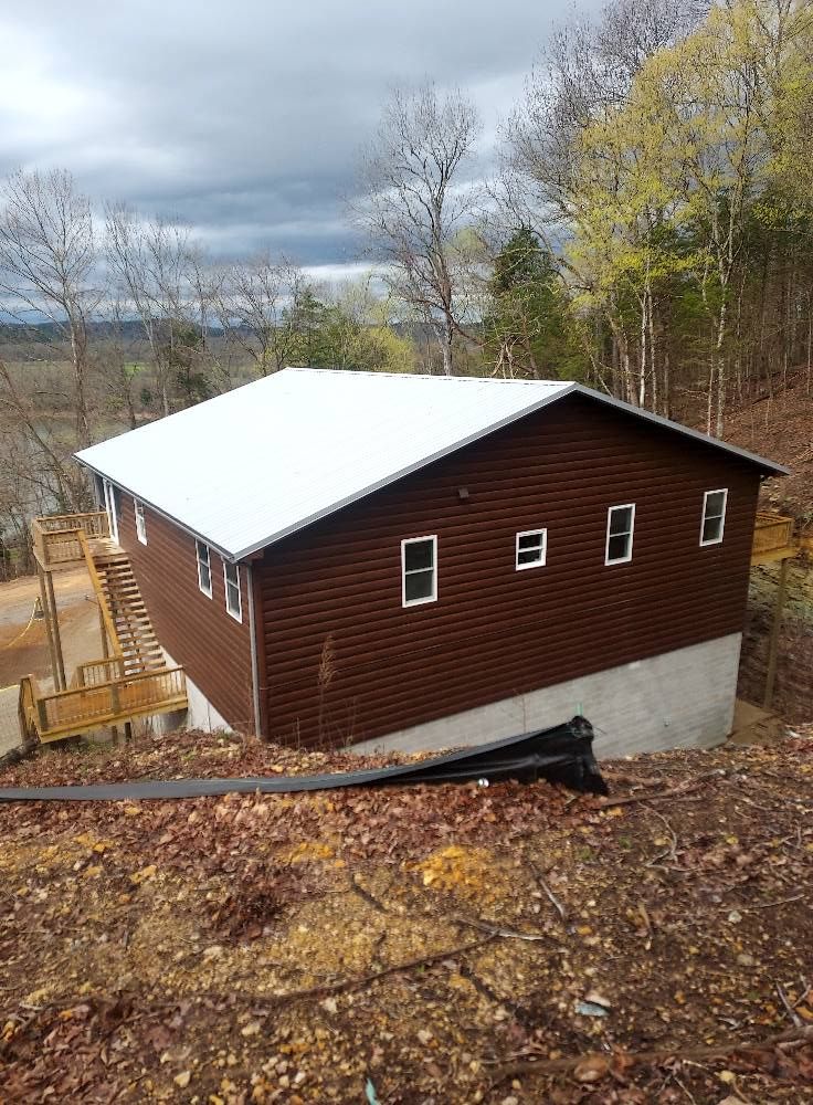 Custom Turn-Key Home Construction for The Carpenter and Son in Linden, TN