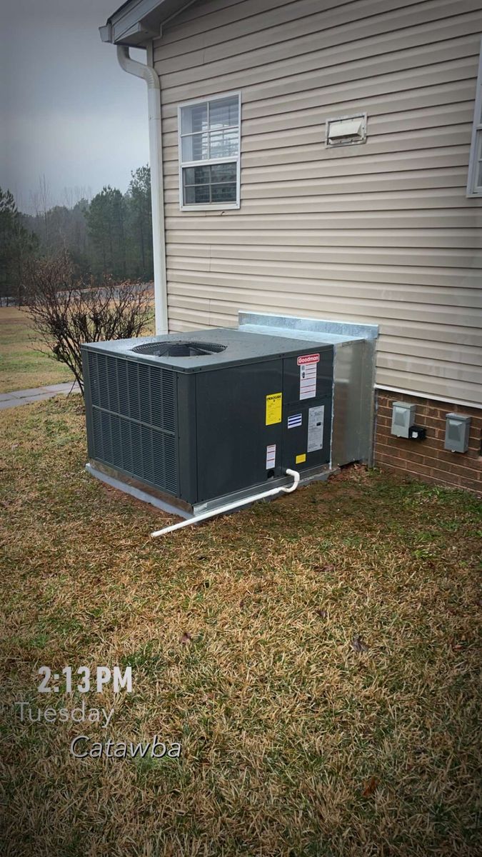 Installation of HVAC Systems for Brantley’s Heating and Cooling in Columbia, South Carolina