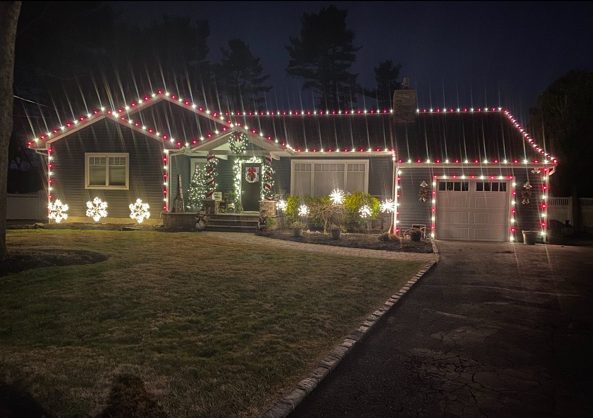 Christmas Light Installation for Innovation Power Washing in Wayne, NJ