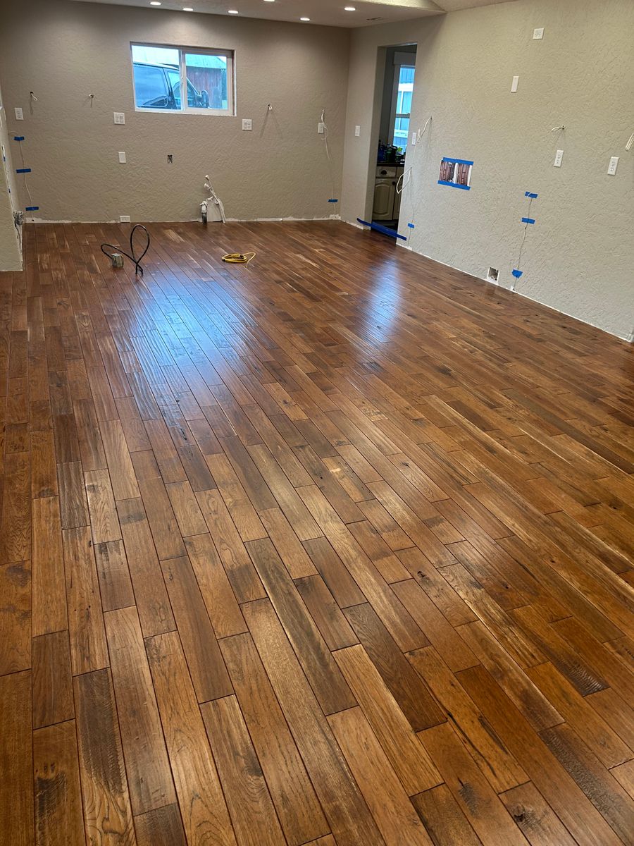 Floor Installation for Revamped Floors in Yelm, WA