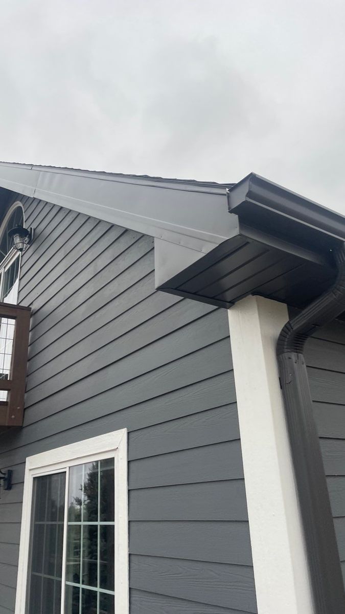 Aluminum Gutters Installation for The Gutter Man Seamless in Lexington, NE