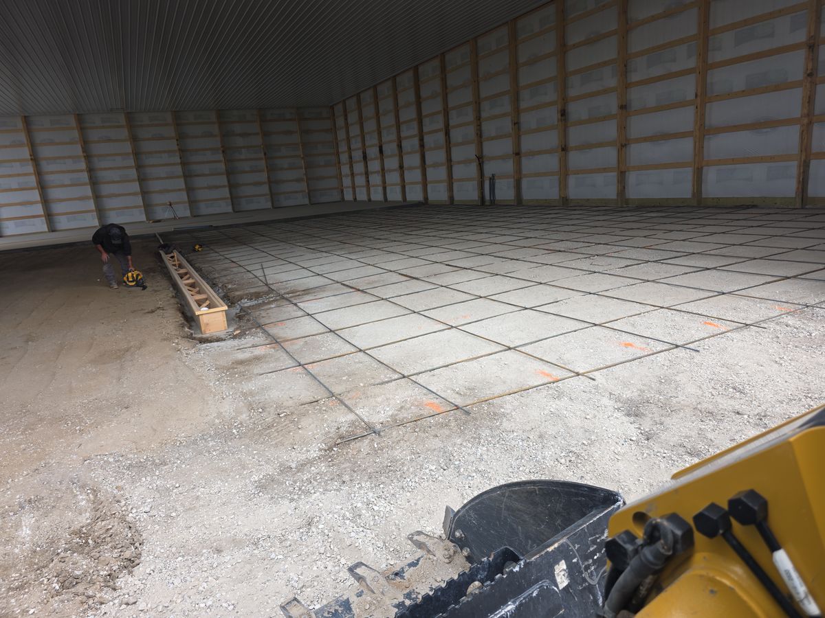 Concrete Slab Construction for New Age Concrete in Perry, IA