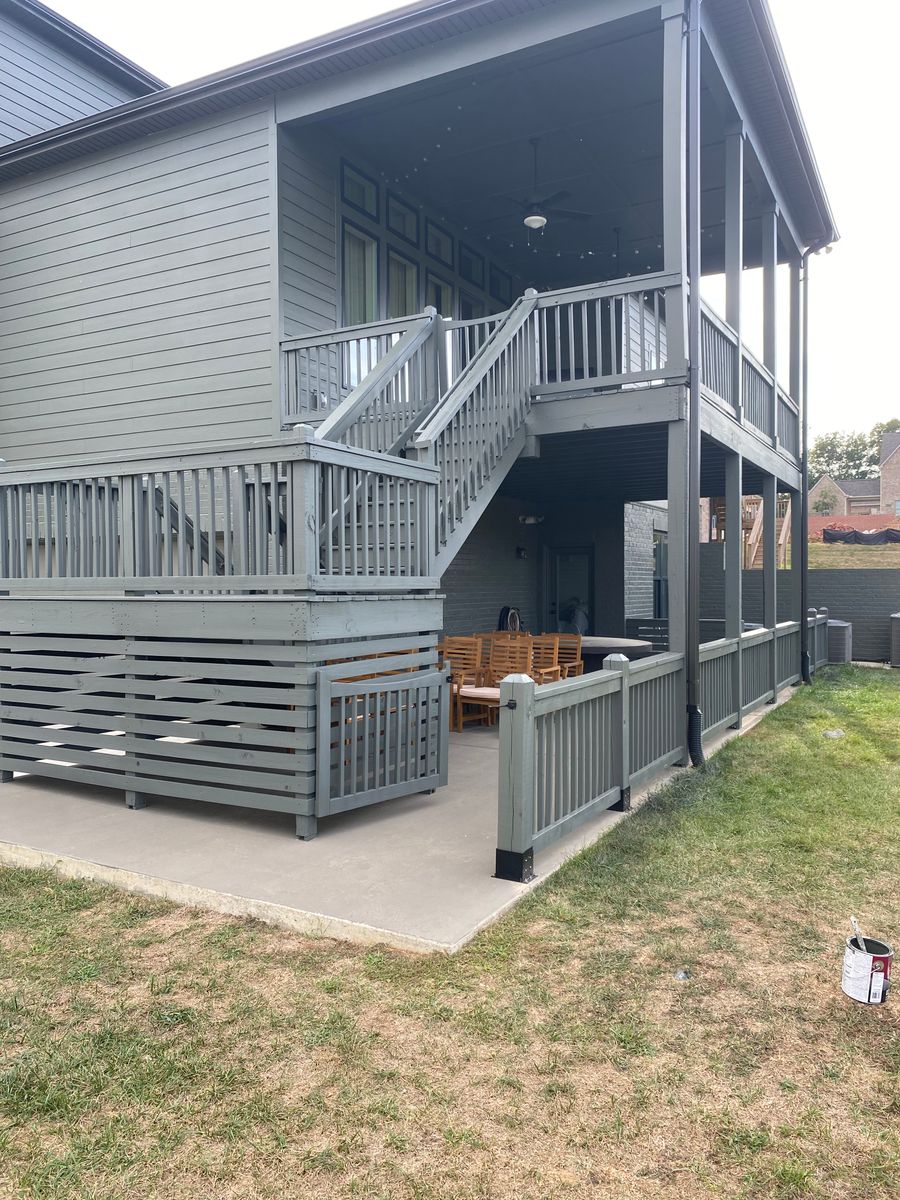 Deck and Fence Staining for Pinnacle Exteriors  in Mt. Juliet, TN