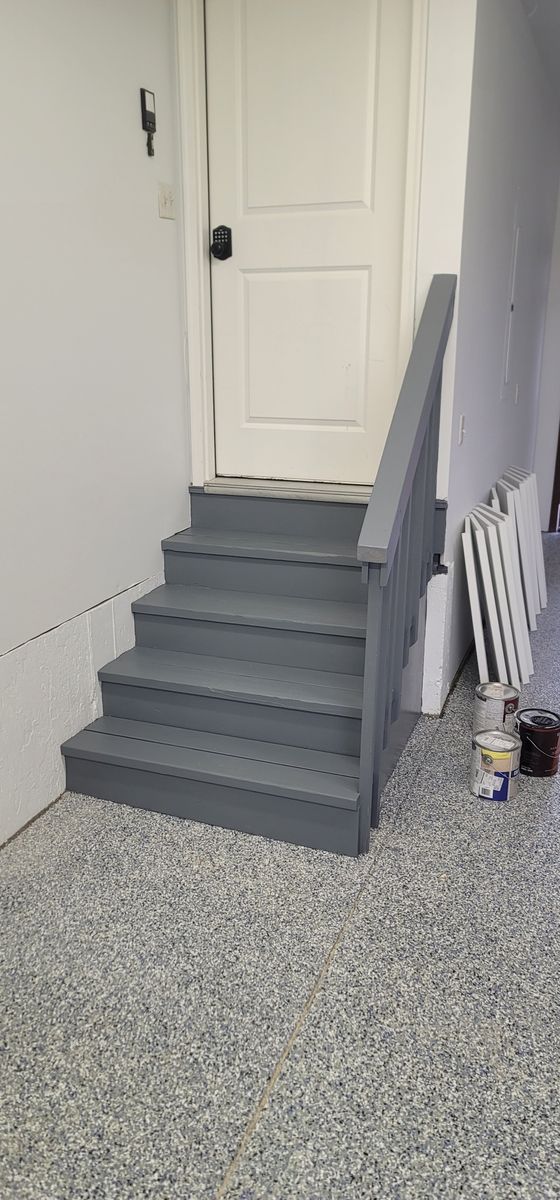 Epoxy Floor for Outlaw Painting in Loveland, CO