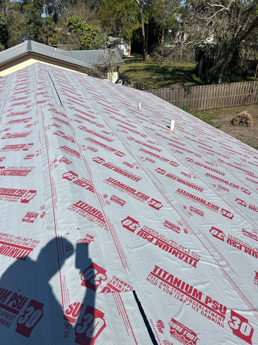 Roof Replacement for Ridgecap Roofing in Port St. Lucie, FL