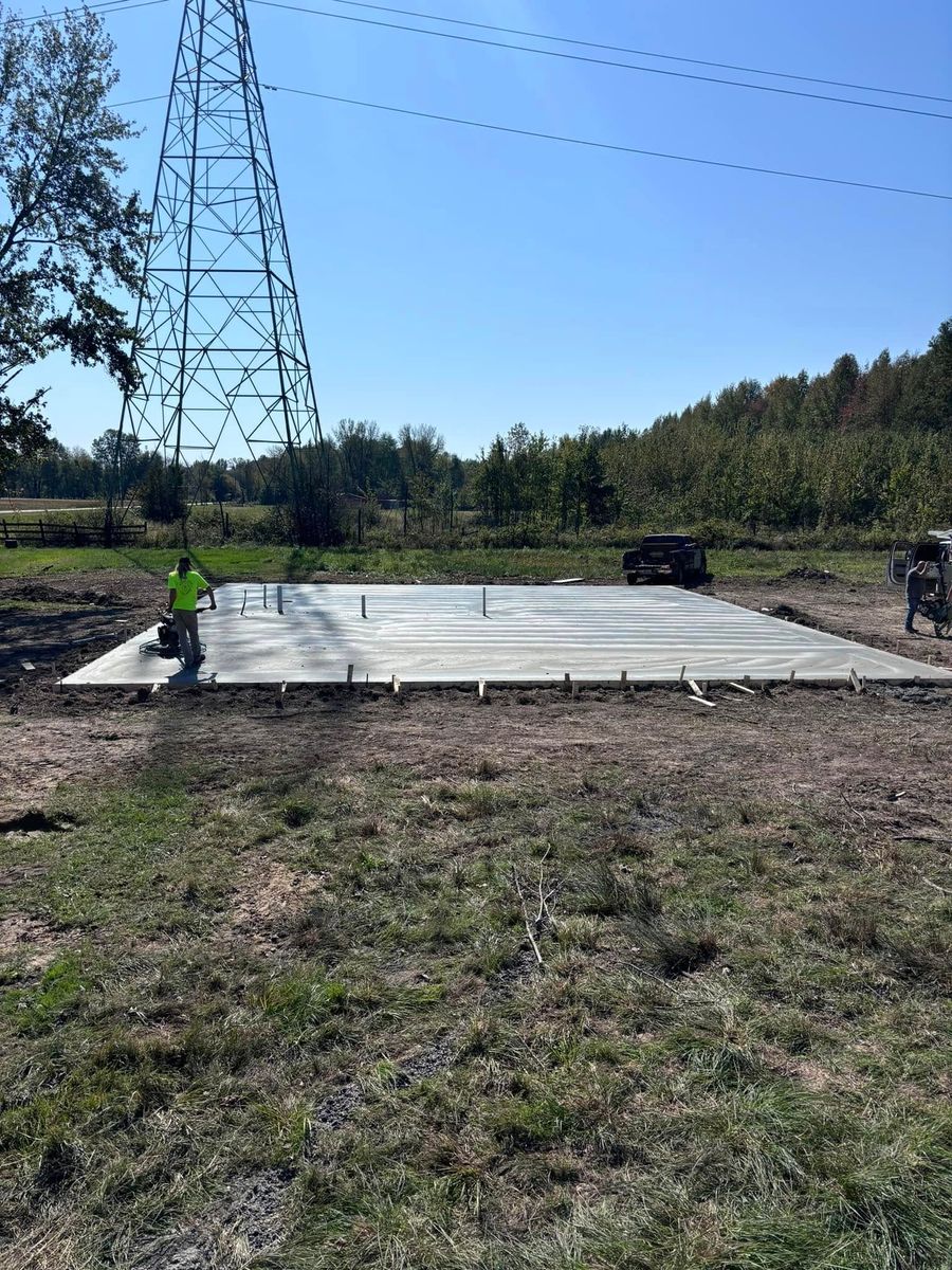 Concrete for Curtis Concrete Contracting in Trenton, OH