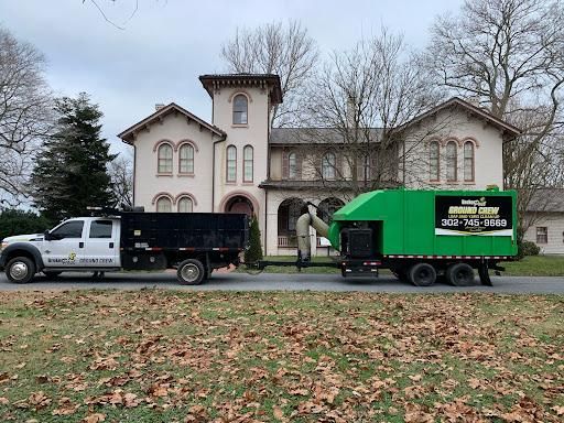 Fall Clean Up for Broker Post Ground Crew in Sussex County, DE