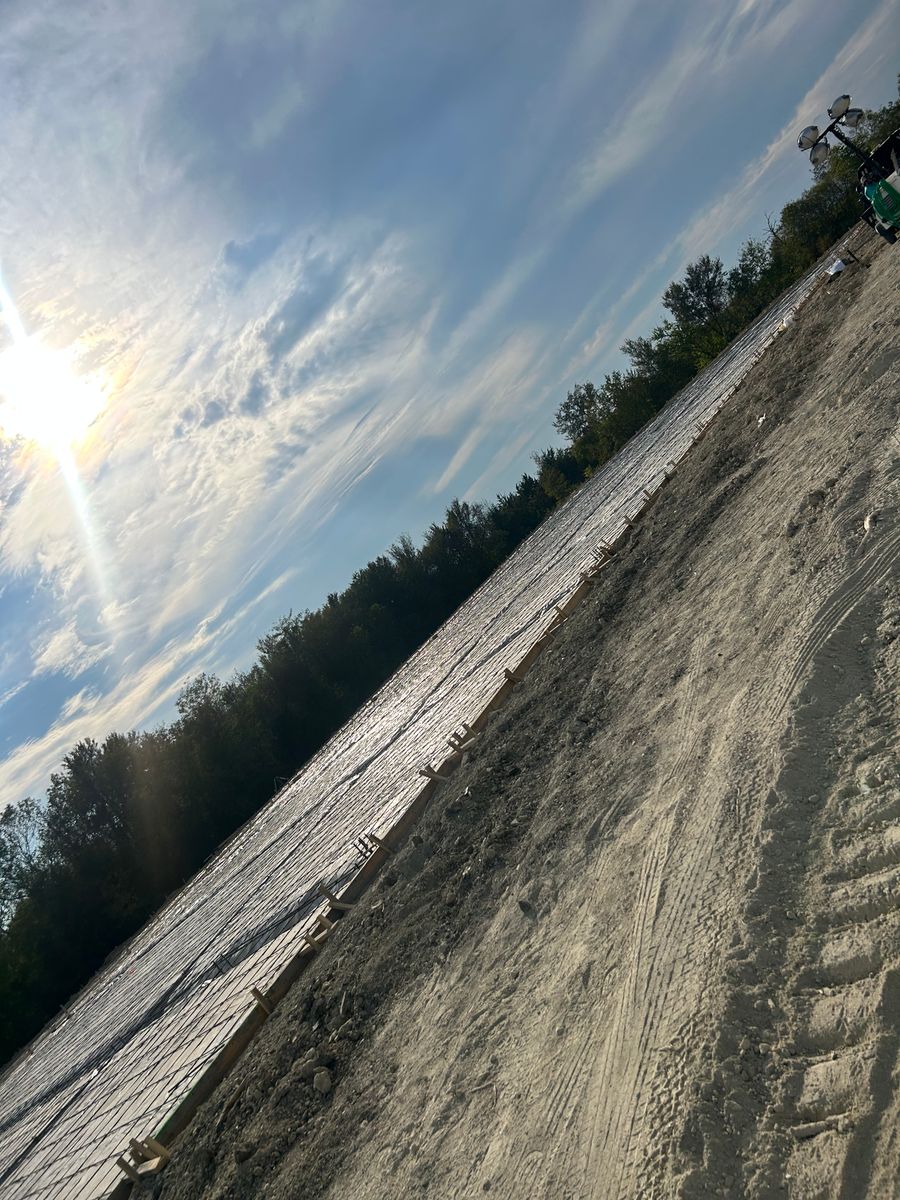 Land Grading for Paul Stroup Custom Dozing Inc. in Sherman, TX