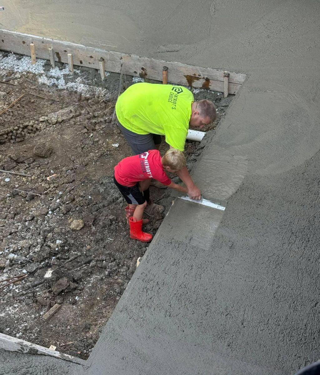 PreCast Concrete Offerings  for Patriot's Choice Contracting in Harlan, IA