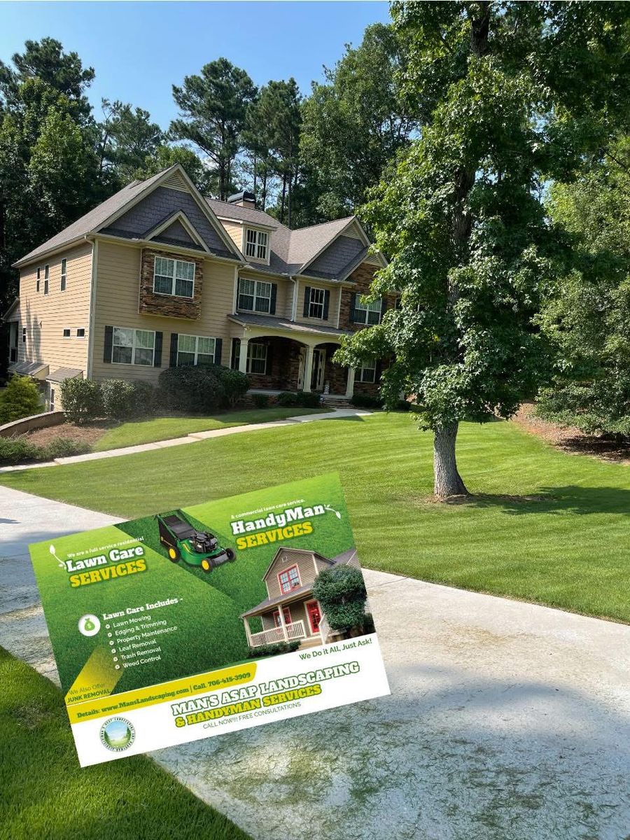 Patio Design & Construction for Man's Asap Landscaping and Handyman Services LLC in Lagrange, GA
