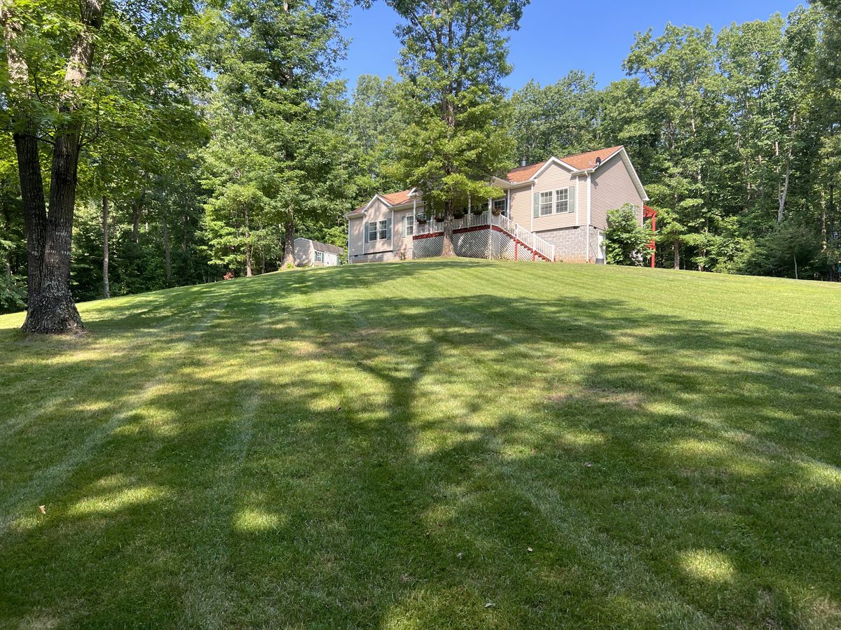 New Lawn Installation for Virginia Yard Pros in Appomattox, VA