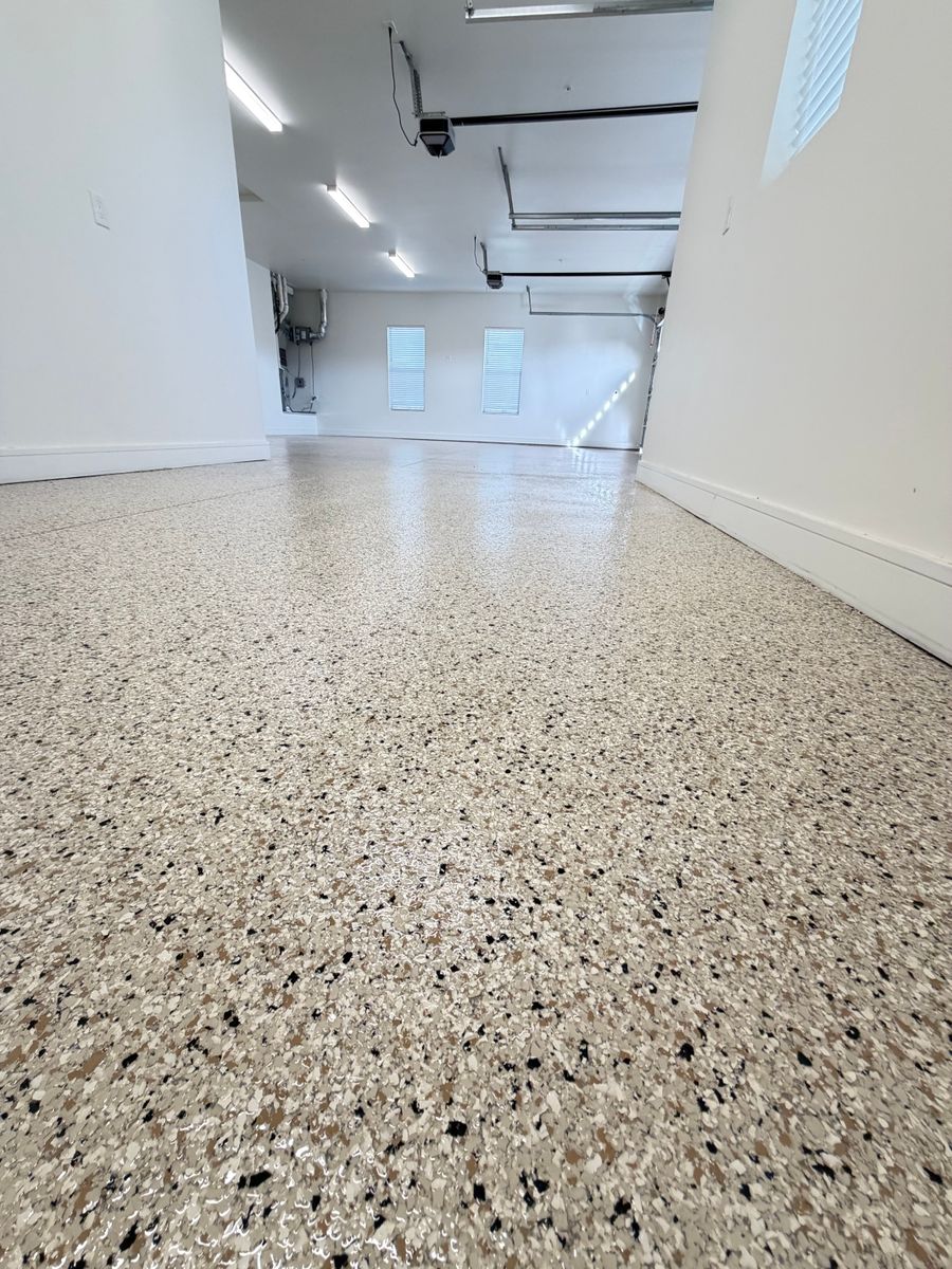 Epoxy Garage Coatings for PRYME EPOXY LLC in Mayer, AZ
