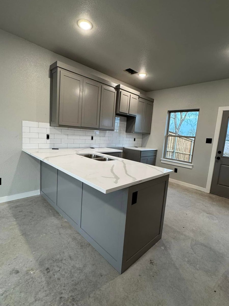 Cabinet Refinishing for J&C Painting in Mabank, TX