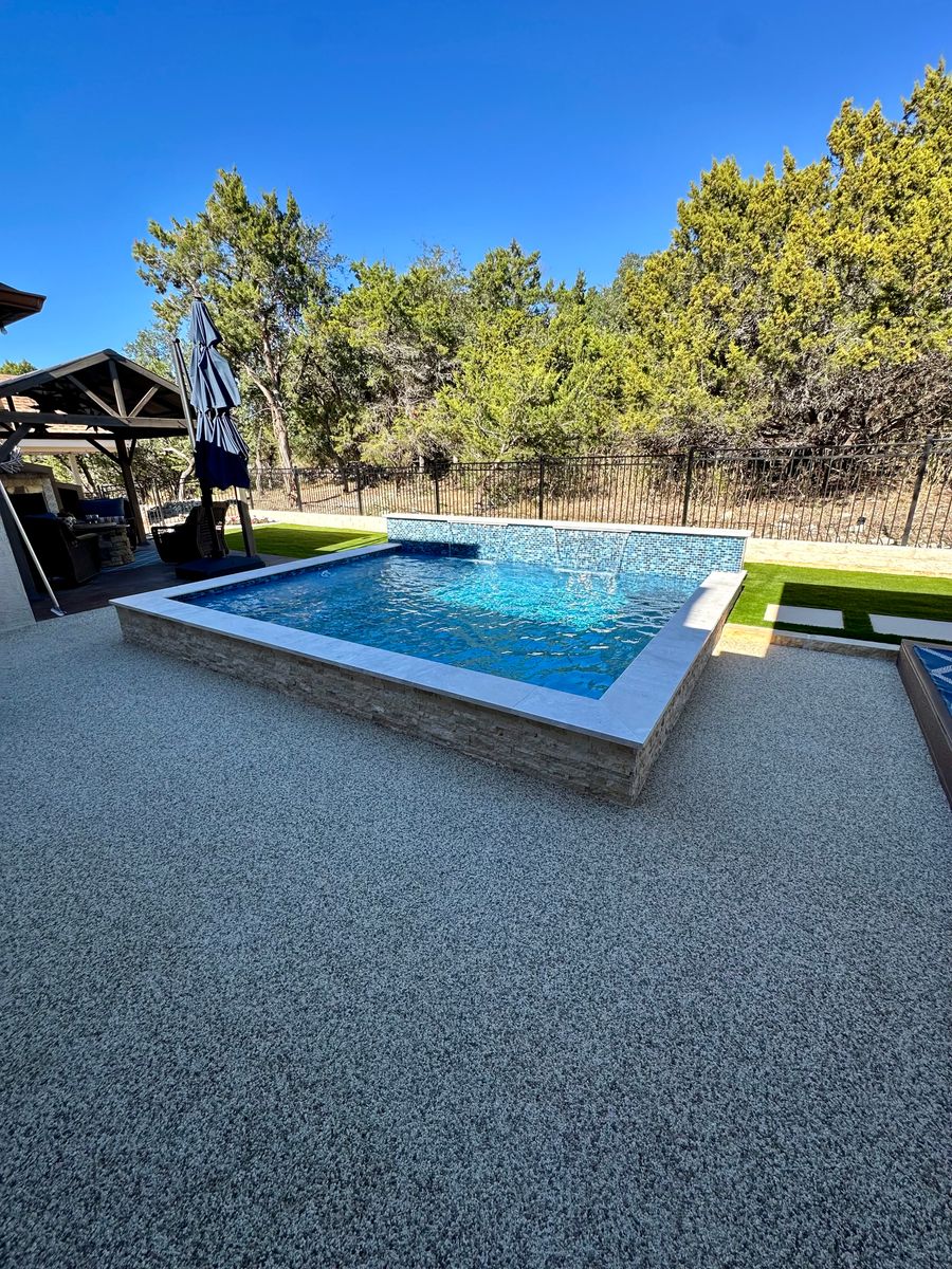 “Tex Stone” Resin Bound Overlay for TEX STONE Resin & Epoxy Coatings in Schertz, TX