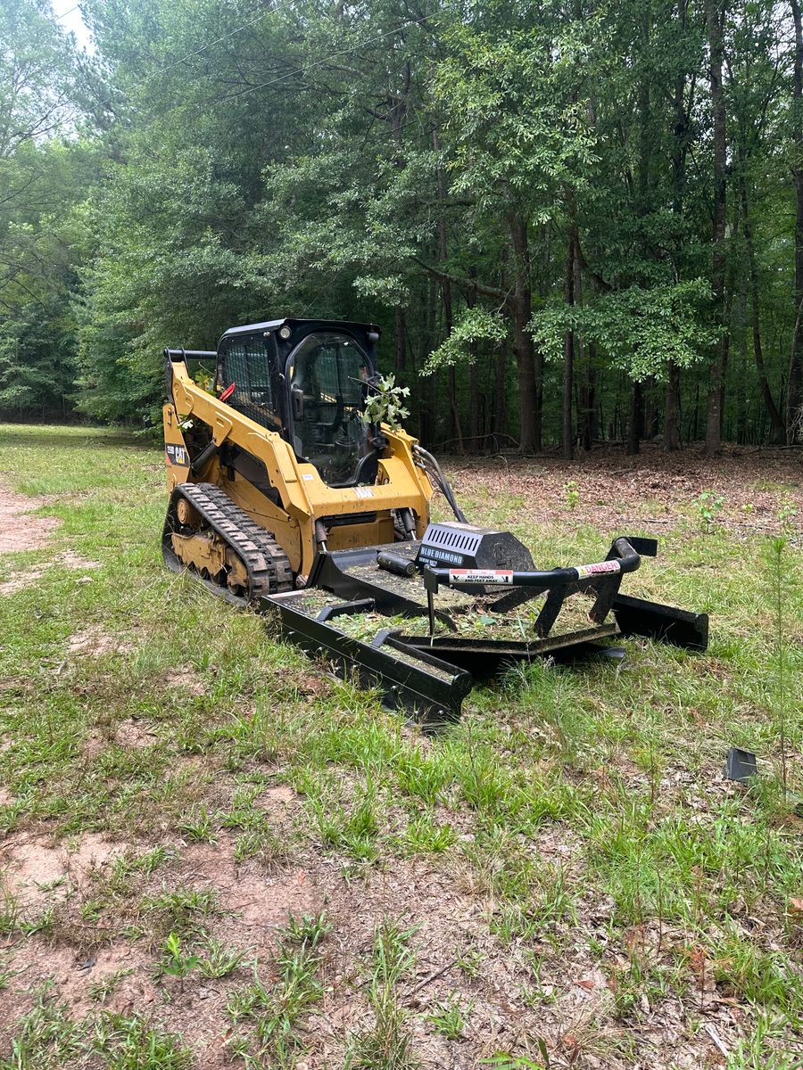 Forestry Mulching for Dirt Pro Land Solutions in Fayetteville, GA