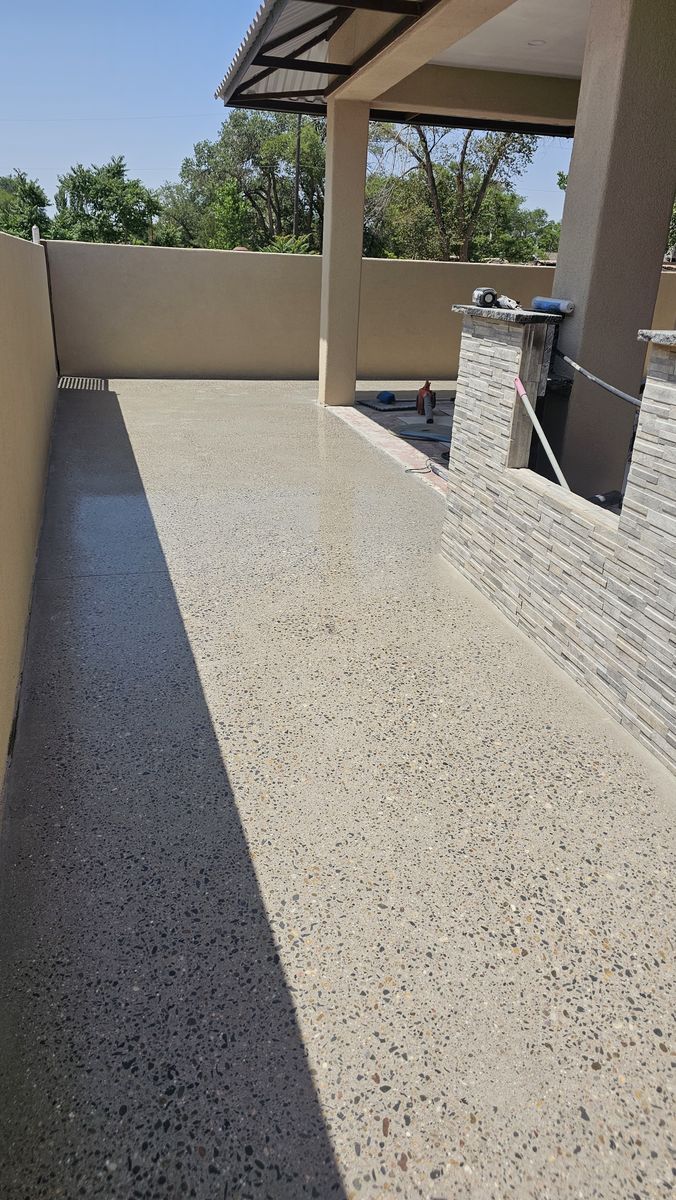 Polished Concrete for Not Just Concrete in Albuquerque, NM