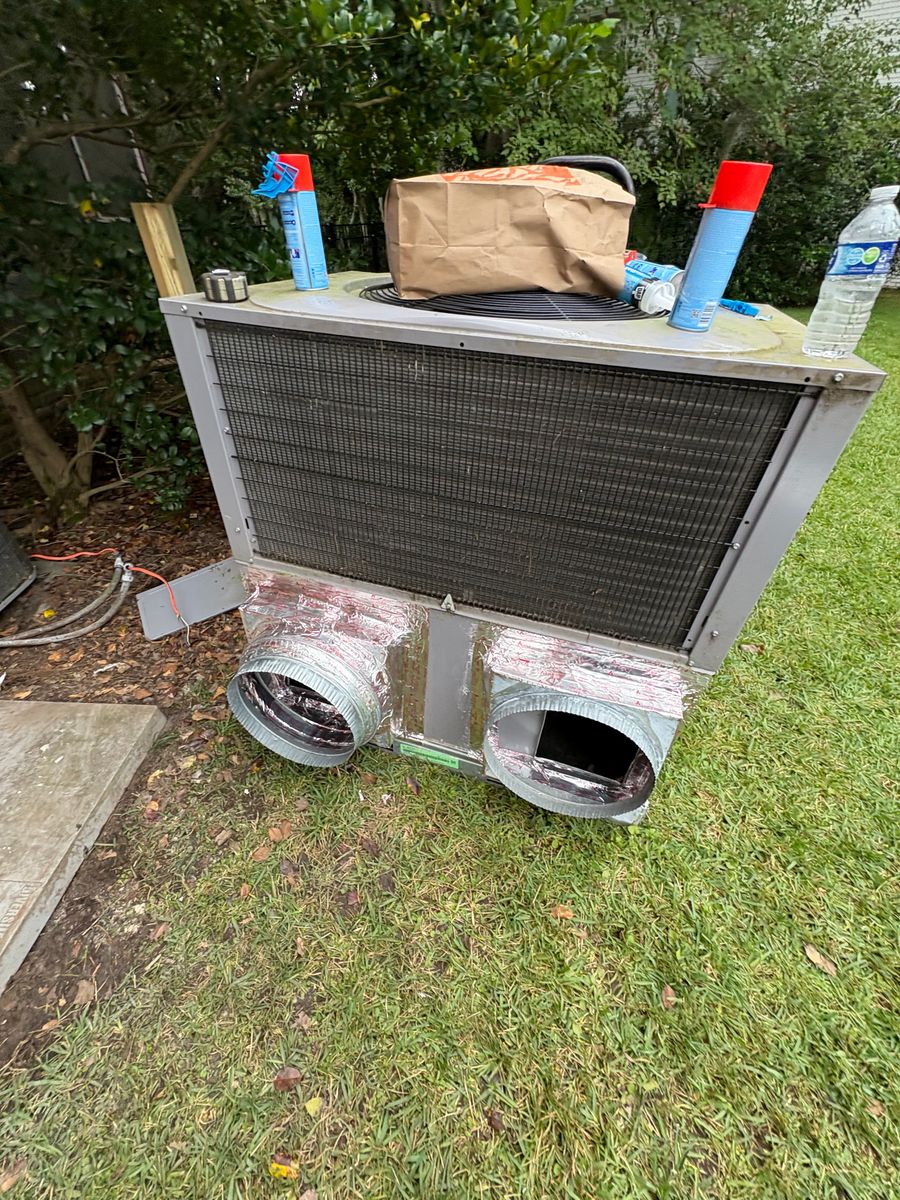 Installation of HVAC Systems for Big Country Mechanical in Charleston, SC