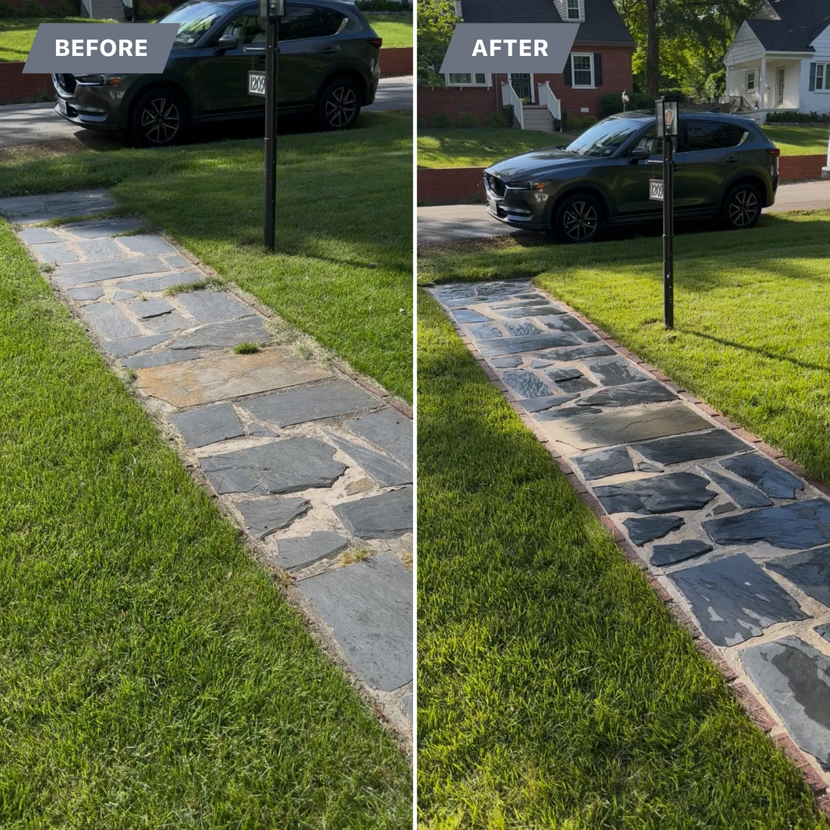 Driveway Cleaning for LeafTide Solutions in Richmond, VA