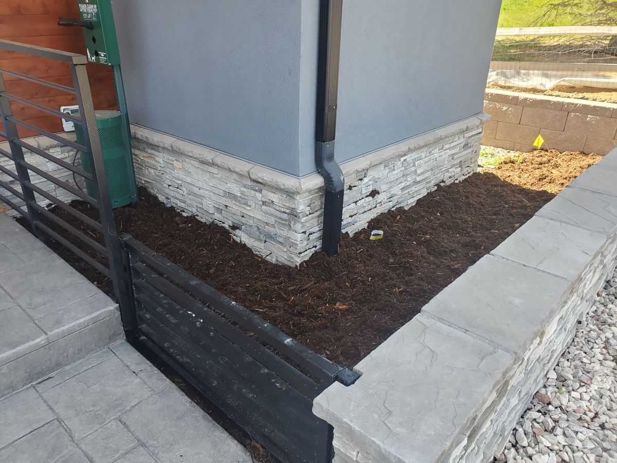 Mulch Installation for JS Landscaping Colorado in Denver, CO