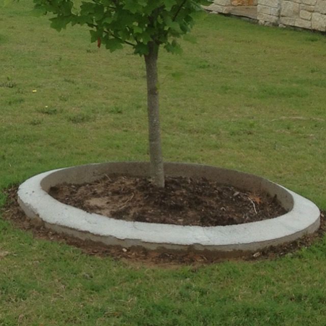 Custom Carved Concrete for Texas Curb N Borders in Houston, TX