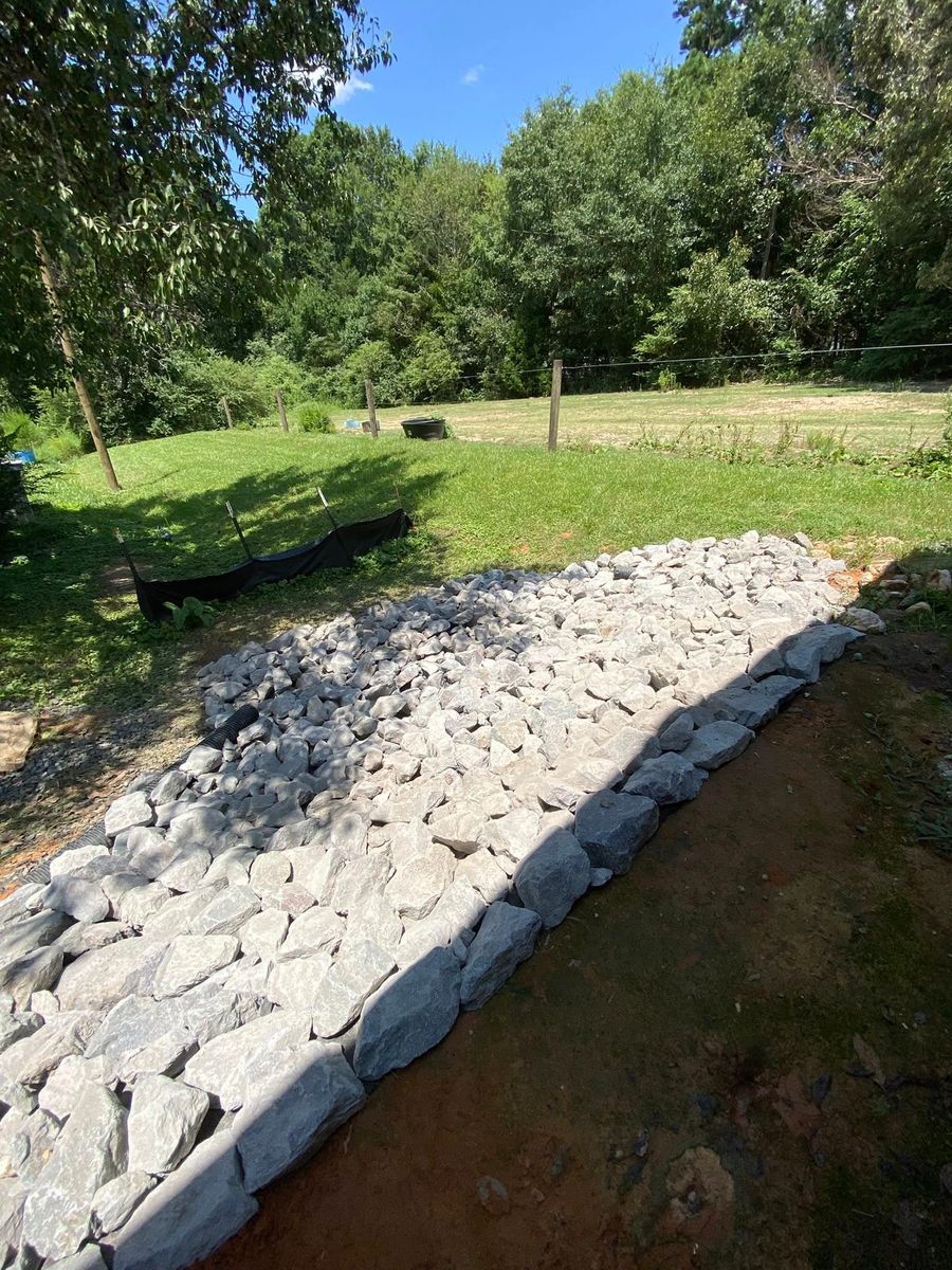 Site Preparation for Upchurch Property Management in Carthage, NC