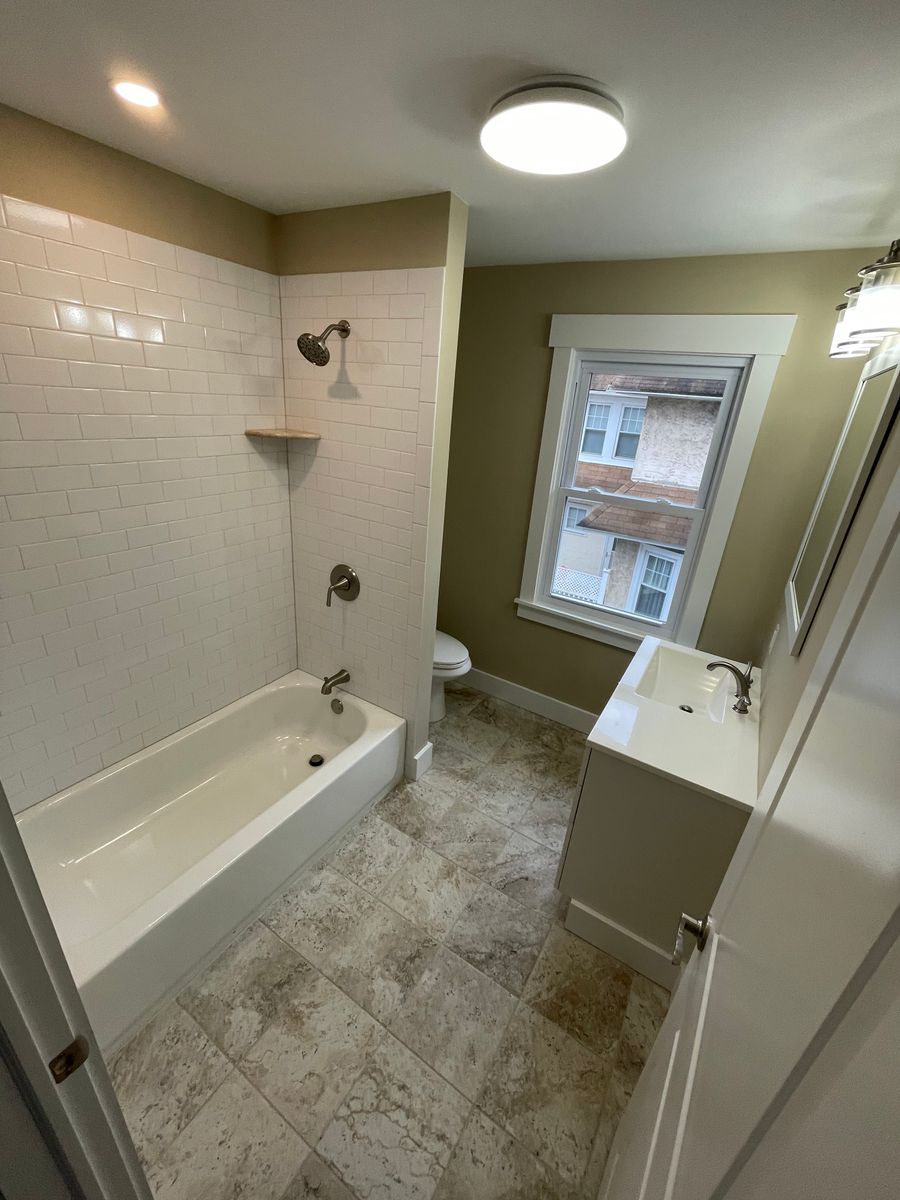 Bathroom Renovation for Rob DiLugi General Contracting in Norwood, PA