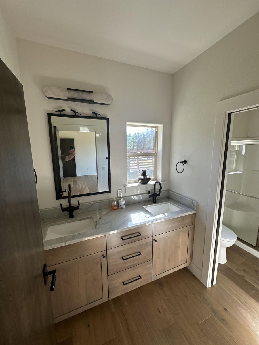 Bathroom Renovation for Mission Mountain Construction in Kalispell, MT