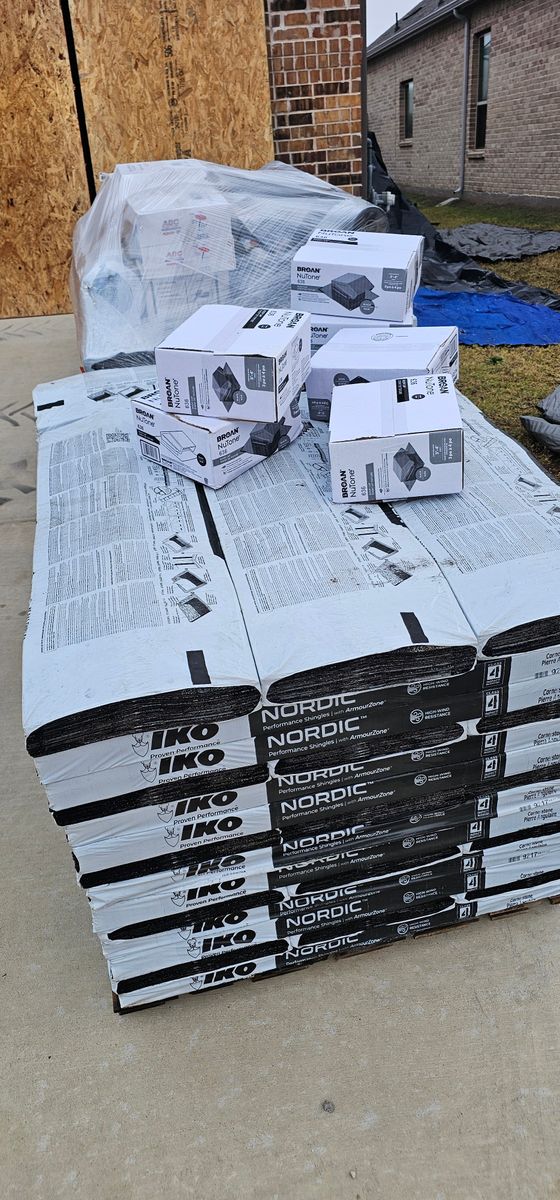 IKO Traditional 3-Tab Shingles for Major League Roofing in Frisco, TX