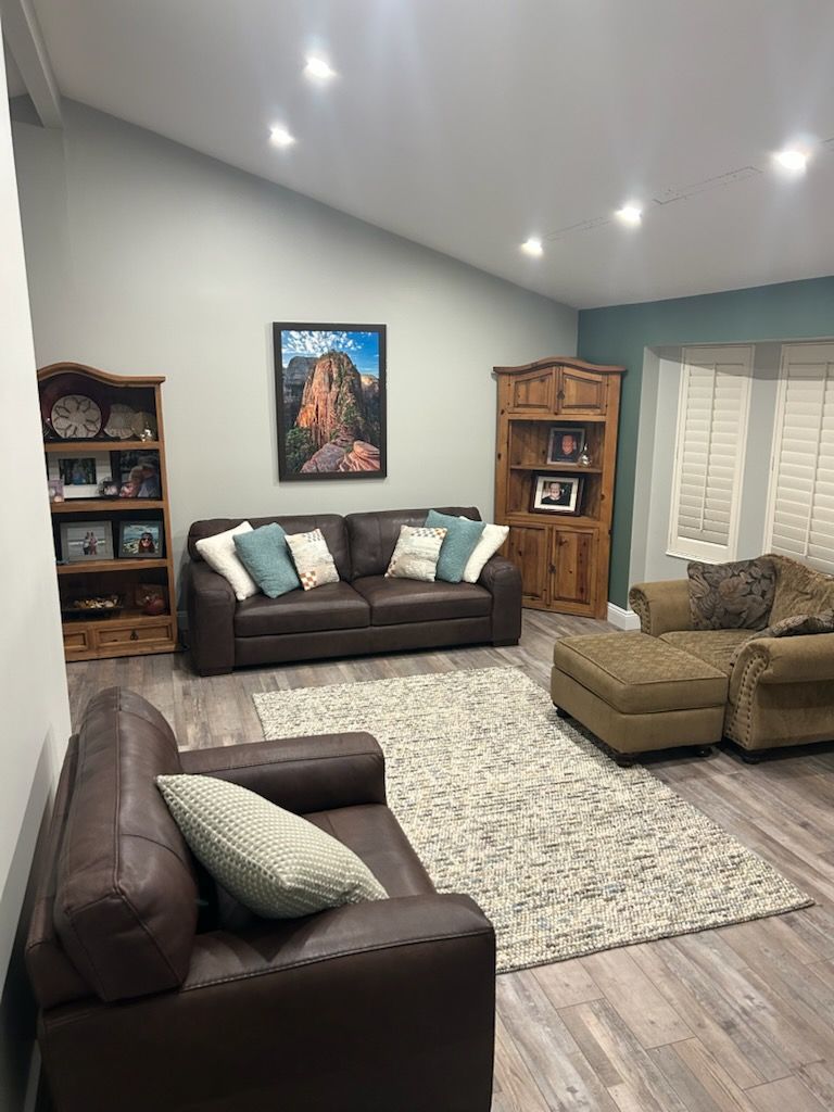 Wall Installations for Daniel Paints & Builds in Sandy, UT