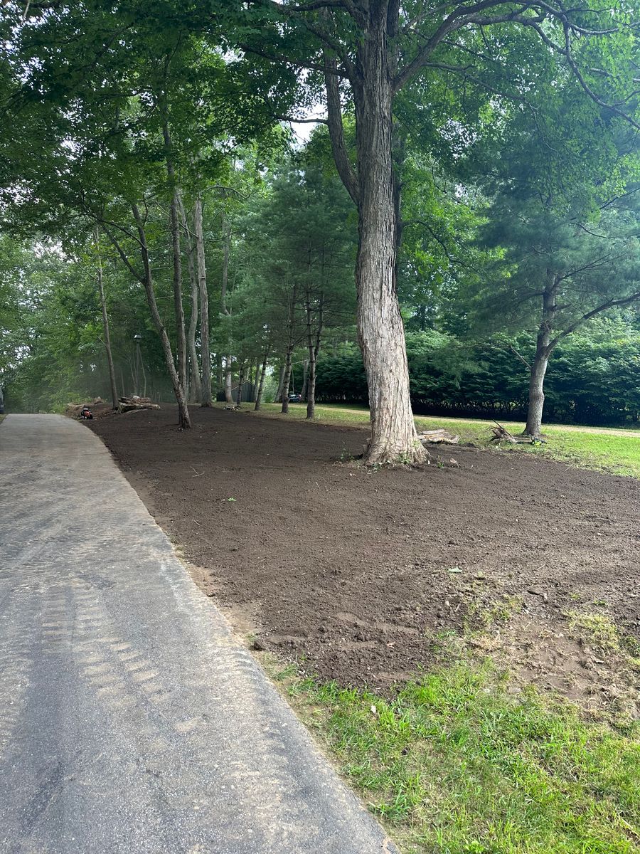 Yard Expansions for Triple C’s Excavation in Ashford, CT