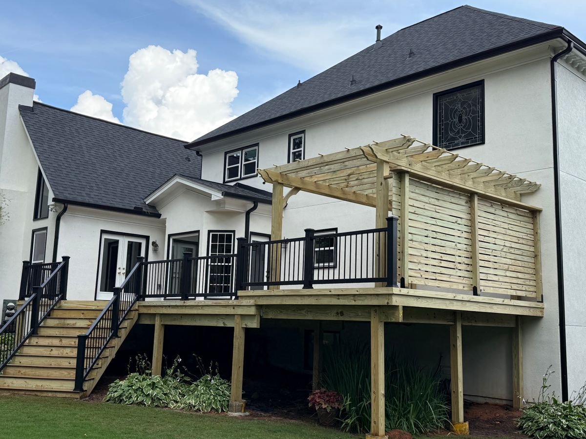 Deck & Patio Installation for Keith Construction in Covington, GA