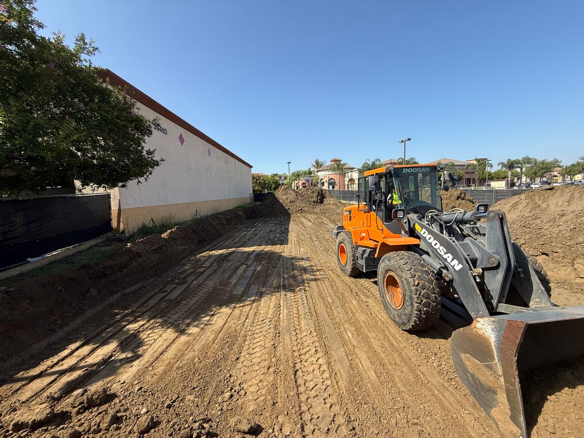 Grading for P&C Earth Works in Riverside County, CA