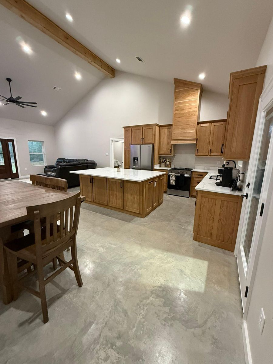 Interiors for H&M Construction Metal Buildings in Osyka, MS