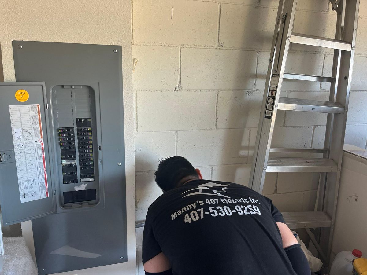 Electrical Troubleshooting for Manny’s 407 Electric Inc in St. Cloud, FL