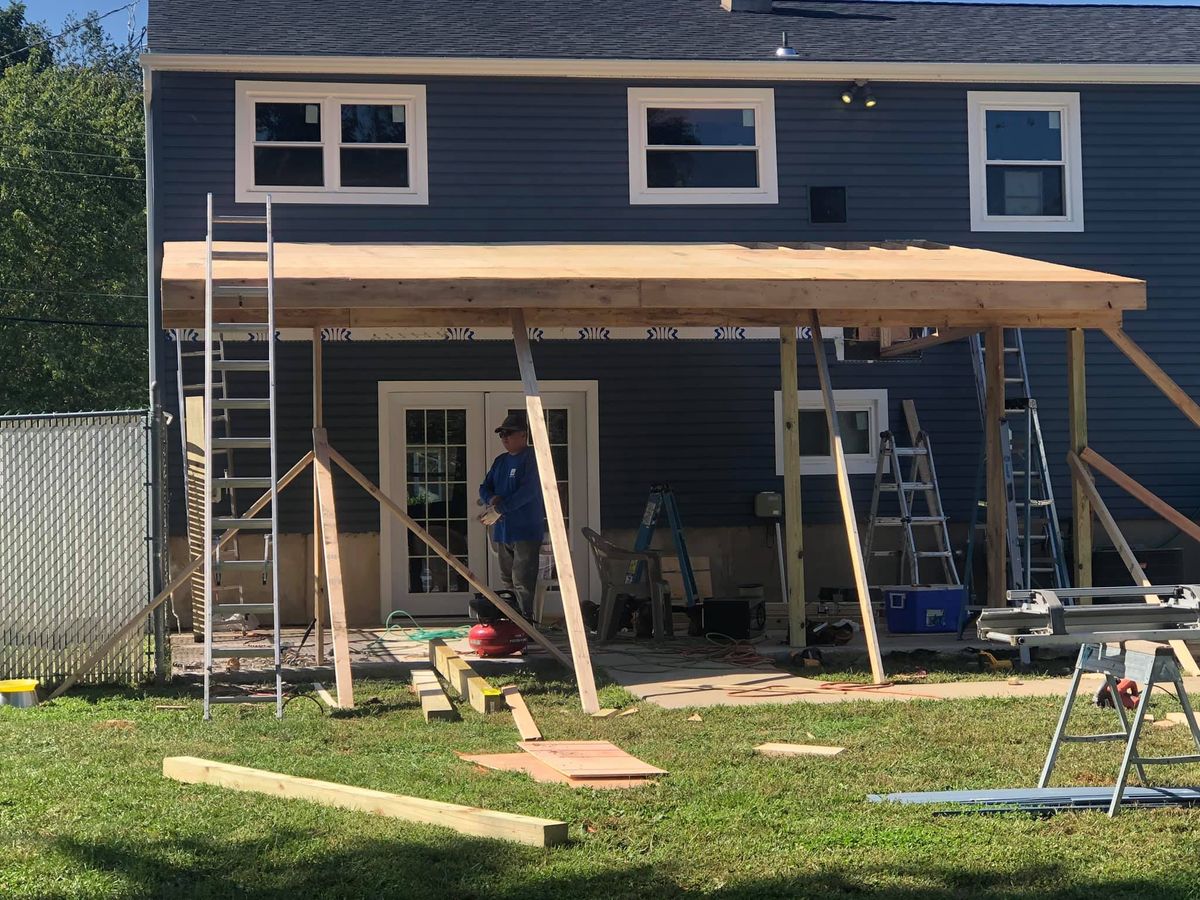 Carpentry for MJ House Remodeling in East Windsor, NJ