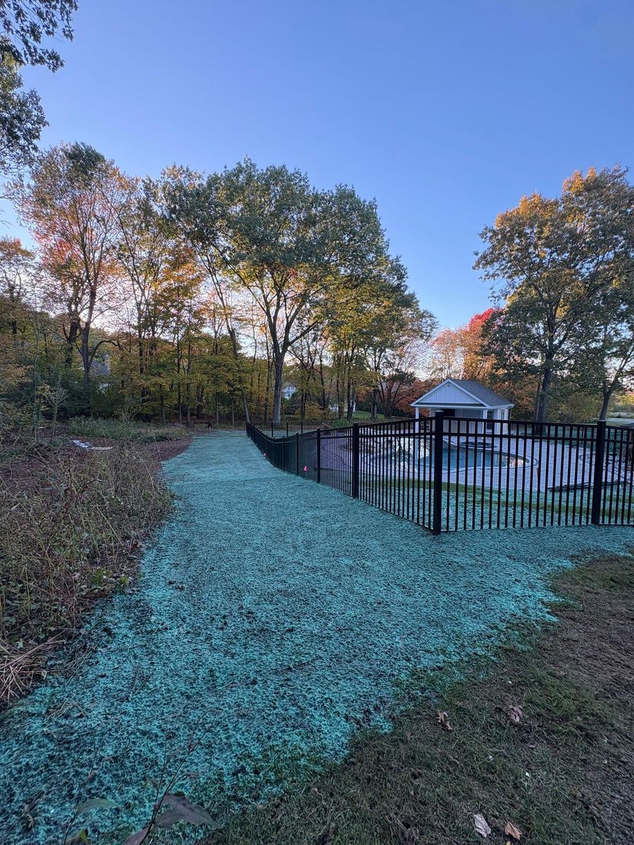 Hydroseeding for Chapman's Lawn & Landscape in Ellington, CT