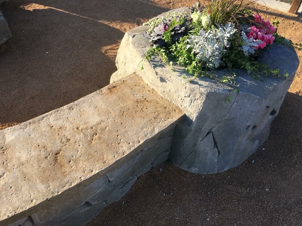 Custom Carved Concrete for Texas Curb N Borders in Houston, TX