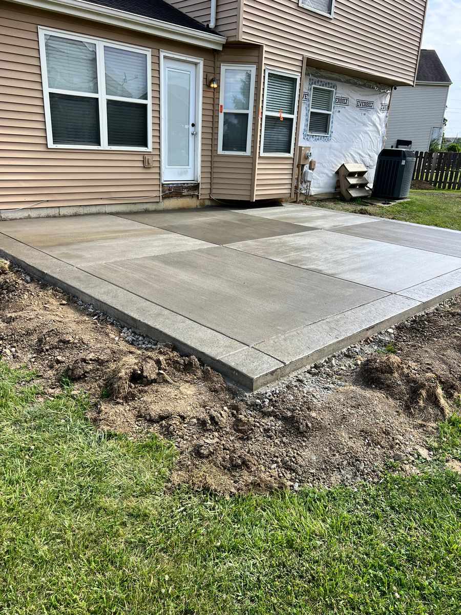 Patio Design & Installation for Davies Concrete and Construction in Columbus, OH