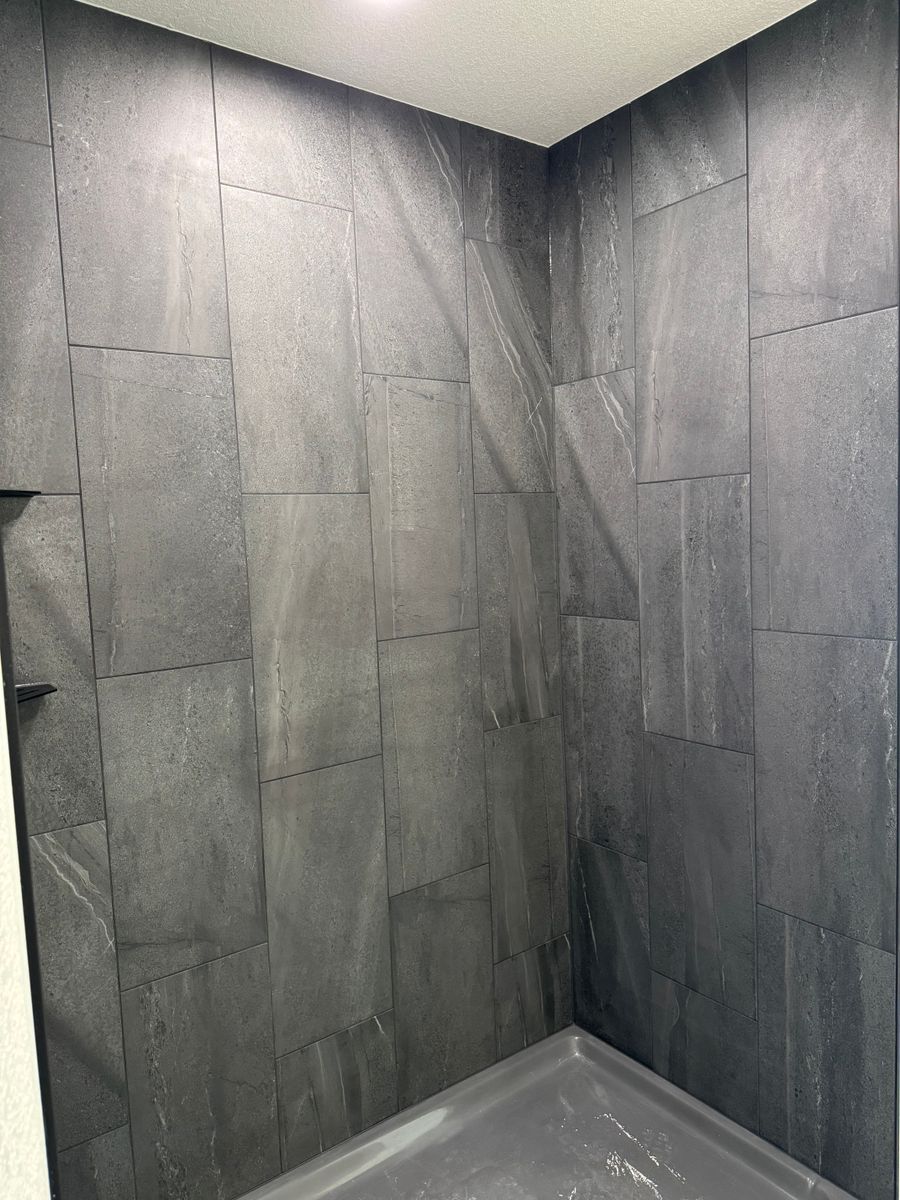 Bathroom Tiling for Dakota Tile & Stone in Belle Fourche, SD