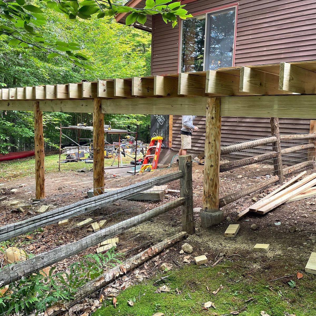 Carpentry for Schweizer Construction in Lake Clear, NY