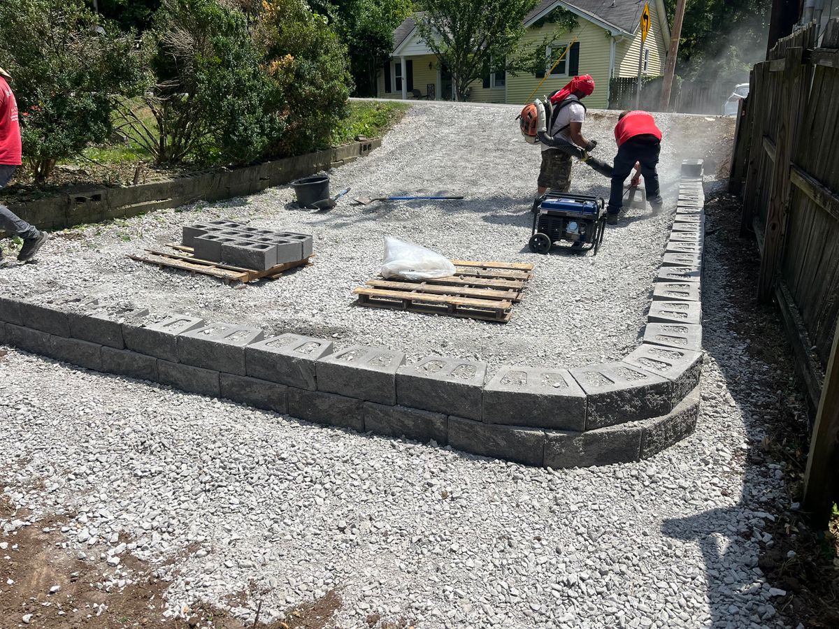 Patio & Walkway design for Real Deal Lawn Care in Goodlettsville, TN