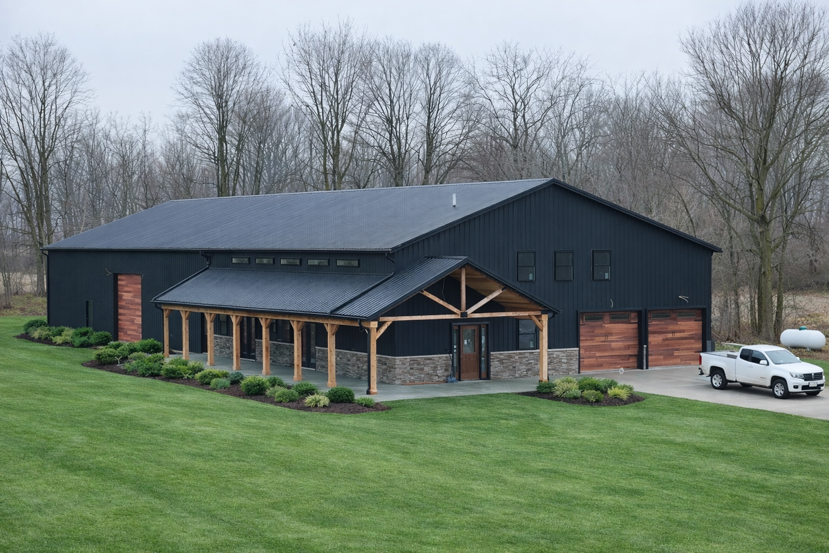 Barndominium Construction for Pioneer Construction in Cambridge City, IN