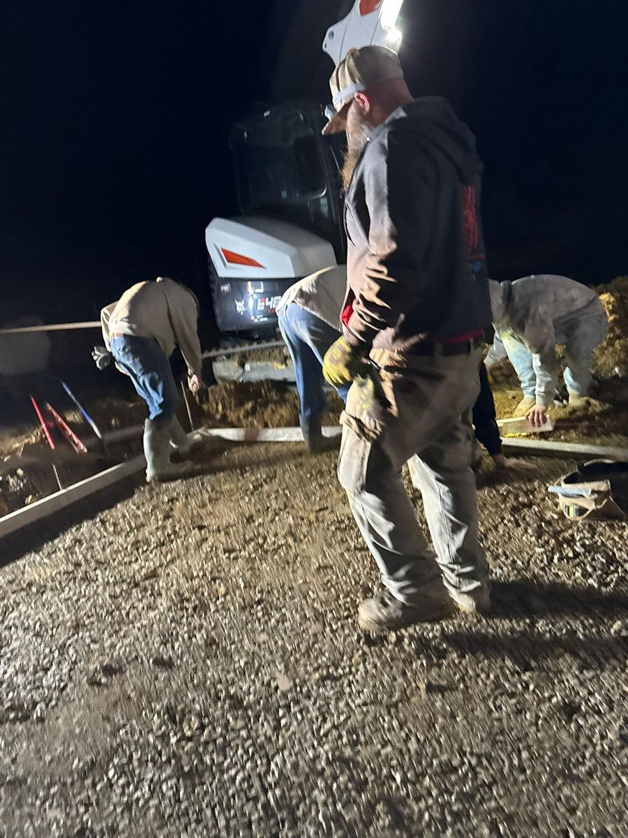 Porches, Patios, & Firepits for Whitfield Concrete Construction in Solsberry, IN