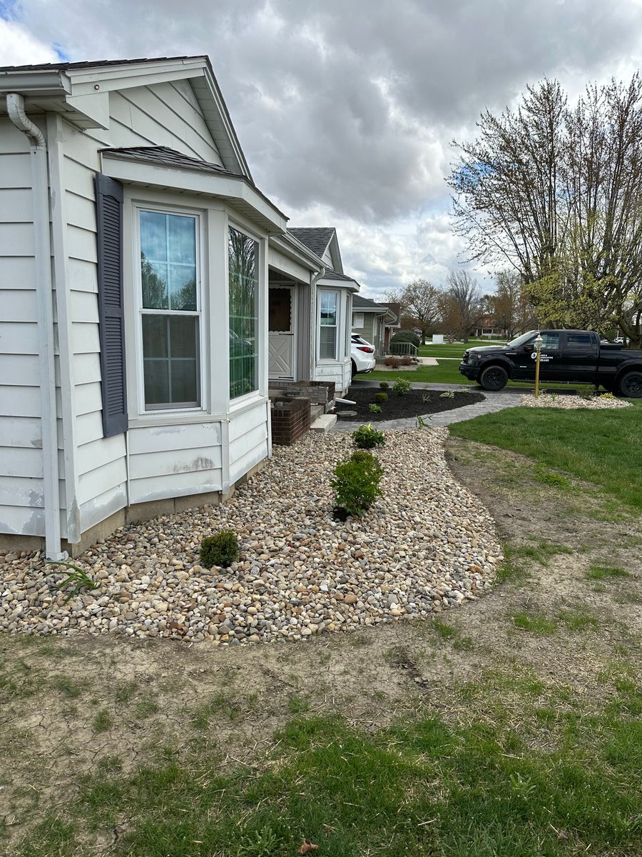 Landscape design for OT Lawn and Landscaping LLC in Carey, OH
